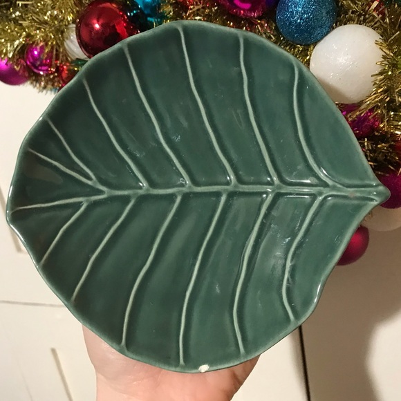 Tiffany & Co. Other - Tiffany & Co. Catapala Leaf in Forest Green